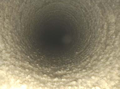Inside the heat exchanger by the conventional management